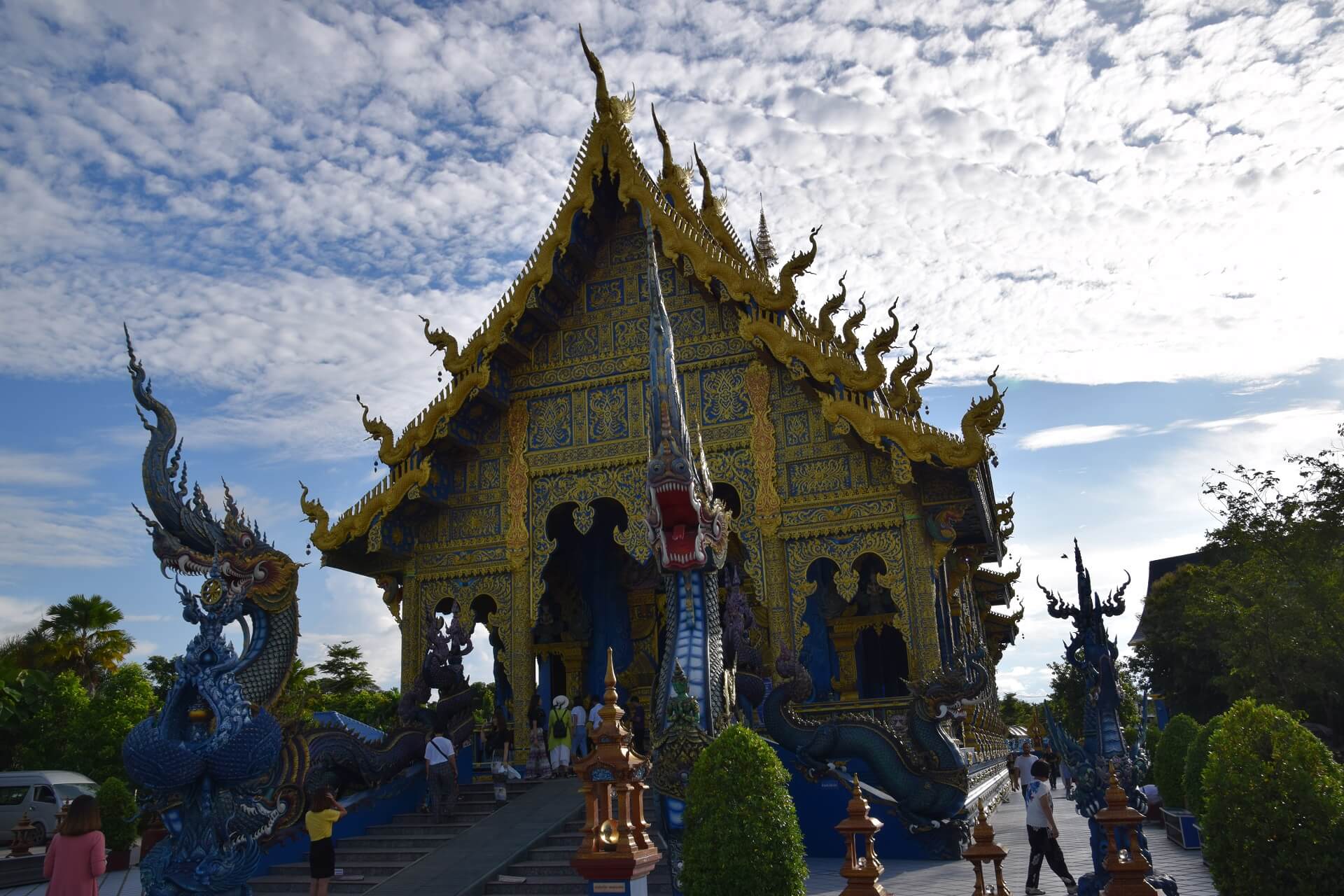 Blauwe Tempel Chiang Rai - rondreis Thailand & Laos - Puur Azië