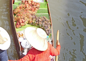 Drijvende markt Damnoen Saduak - individuele rondreis Thailand - Puur Azië