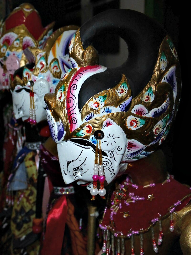 Handgemaakte wajangpoppen in Jogyakarta - Java - individuele rondreis Indonesië - Puur Azië